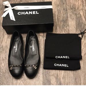Chanel ballet flats